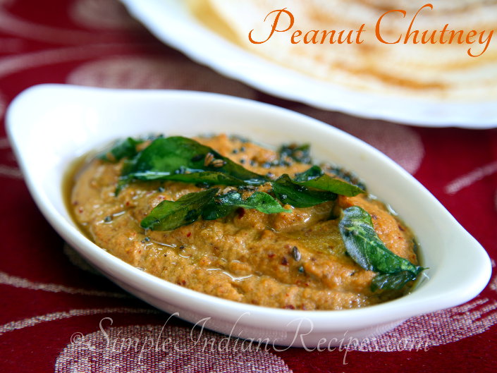 How to make Peanut Chutney? Simple Indian Recipes